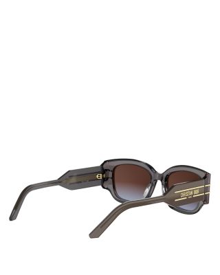 Signature Rectangular Sunglasses, 52mm