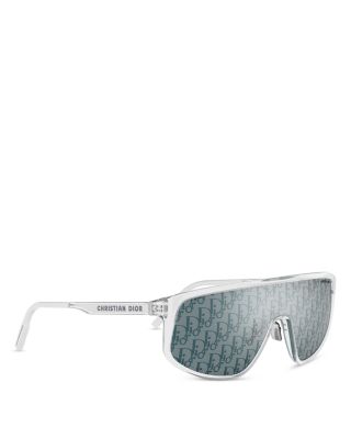 DiorTag Mask Sunglasses, 134mm