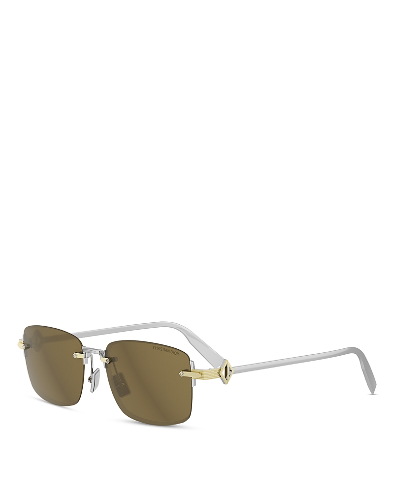 Dior Cd Diamond Square Sunglasses, 54mm