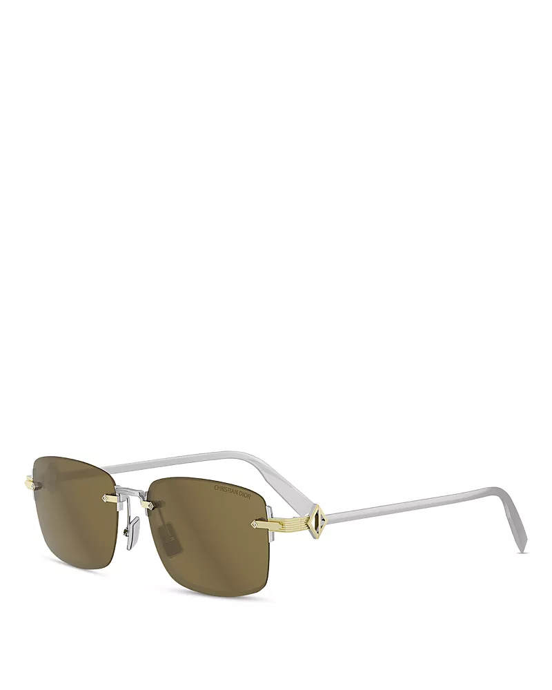 Dior Cd Diamond Square Sunglasses, 54mm
