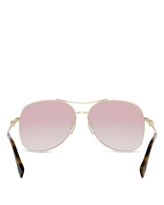 Fendigraphy Pilot Sunglasses, 61mm