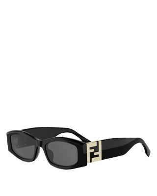 Forever Fendi Rectangular Sunglasses, 54mm