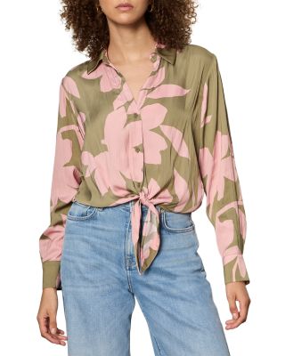 Lover Tie Hem Shirt