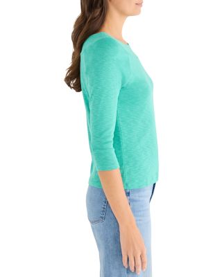 3/4 Sleeve Ballet Boat Tee