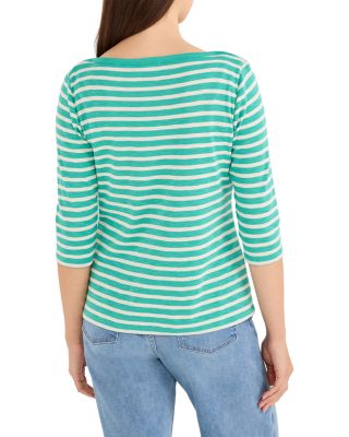 3/4 Sleeve Envelope Boat Tee