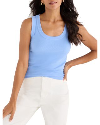 Nic+Zoe Perfect Knit Rib Scoop Tank