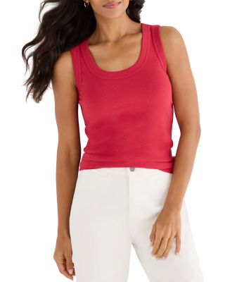 Perfect Knit Rib Scoop Tank