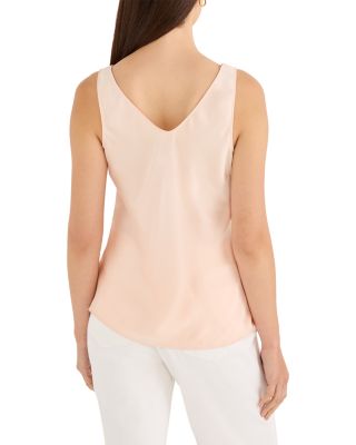 Day Gloss Woven Scoop Tank