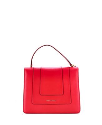  Medium Serpenti Forever Top Handle Bag Leather