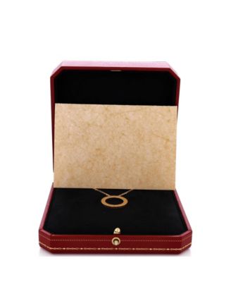  Love Pendant Necklace 18K Gold 18"