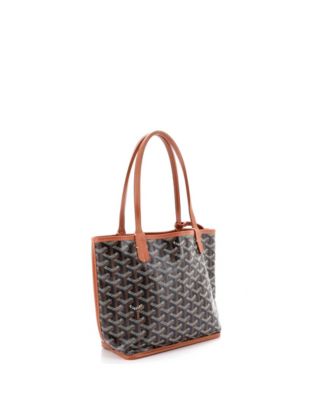  Mini Anjou Reversible Tote Coated Canvas
