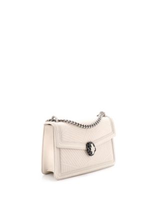  Small Serpenti Forever Shoulder Bag Quilted Leather