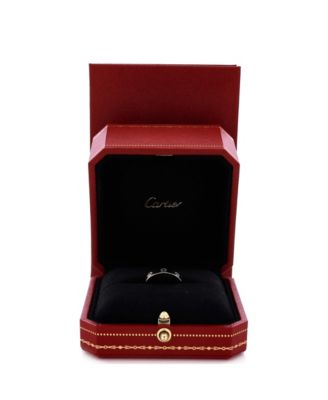  Love Wedding Band Ring 18K White Gold