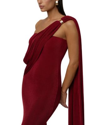  Golden Veil Maxi Dress