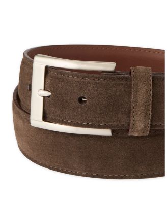 Italian Sueded Calfskin Dress Casual Belt