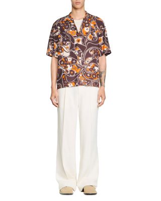 Hippie Trip Printed Loose Fit Shirt