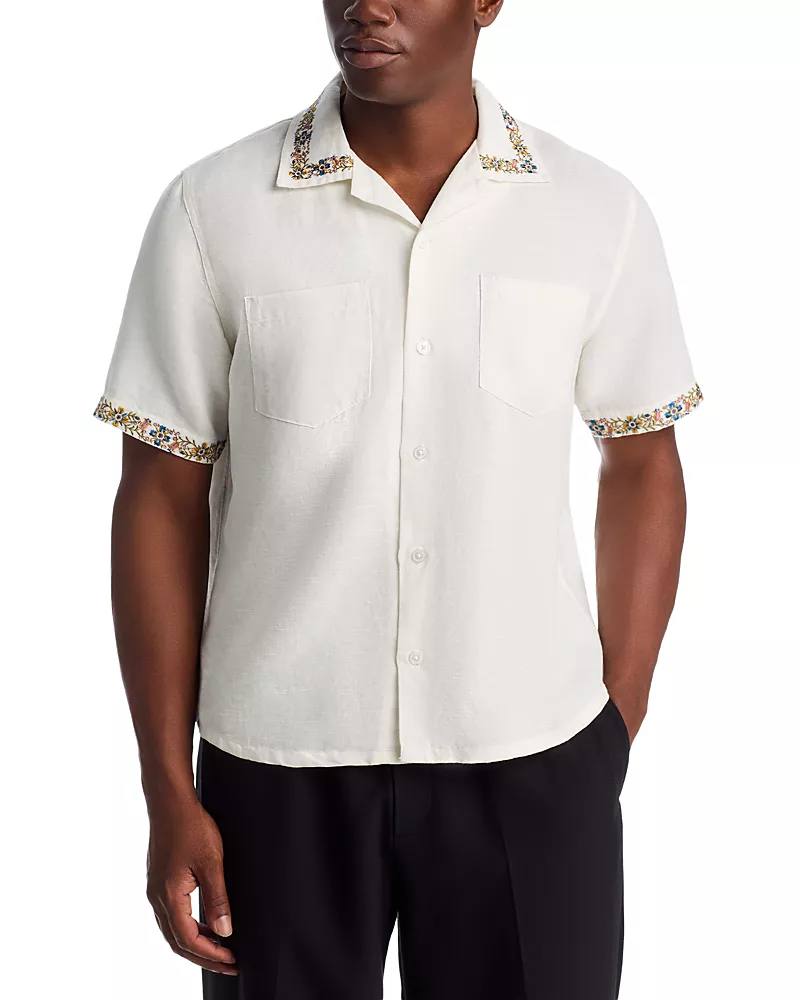 Corridor Harmony Embroidered Short Sleeve Shirt
