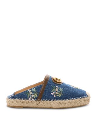 Women's Embellished Espadrille Mules
