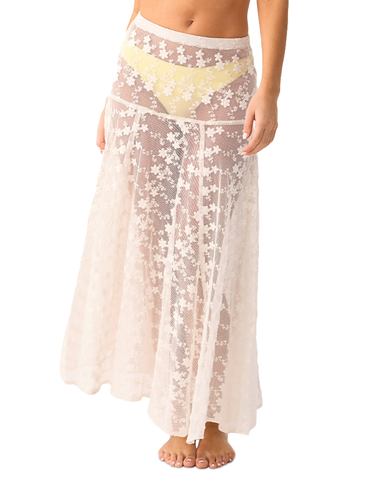 Pq Swim Evie Lace Cover Up Skirt