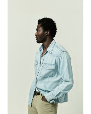 Elijah Relaxed Straight Jeans in Olive Khaki