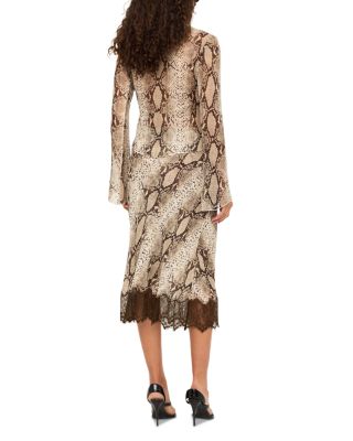 Klaire V Neck Silk Blouse