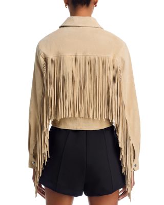 Morning Latte Fringe Jacket
