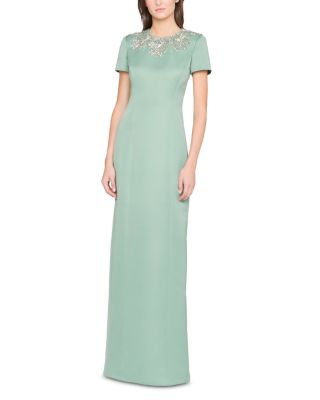 Sorelia Floral Beaded Gown