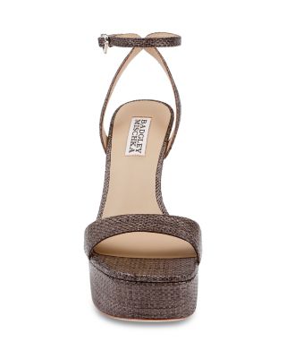 Women's Caia Square Toe High Heel Platform Sandals