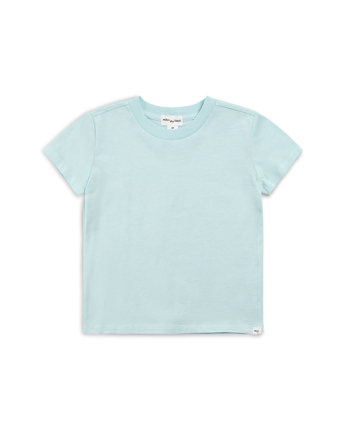 Miles The Label Girls' Basic Knit Tee - Little Kid