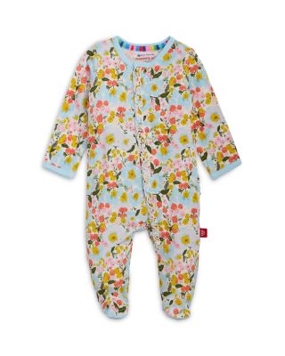 Girls' Seraphina Ruffled Magnetic Footie - Baby 