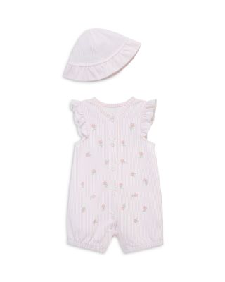 Girls' Picnic Romper & Hat Set - Baby