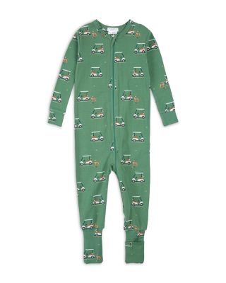 Boys' Golf Carts Print Convertible Sleeper Jumpsuit - Baby