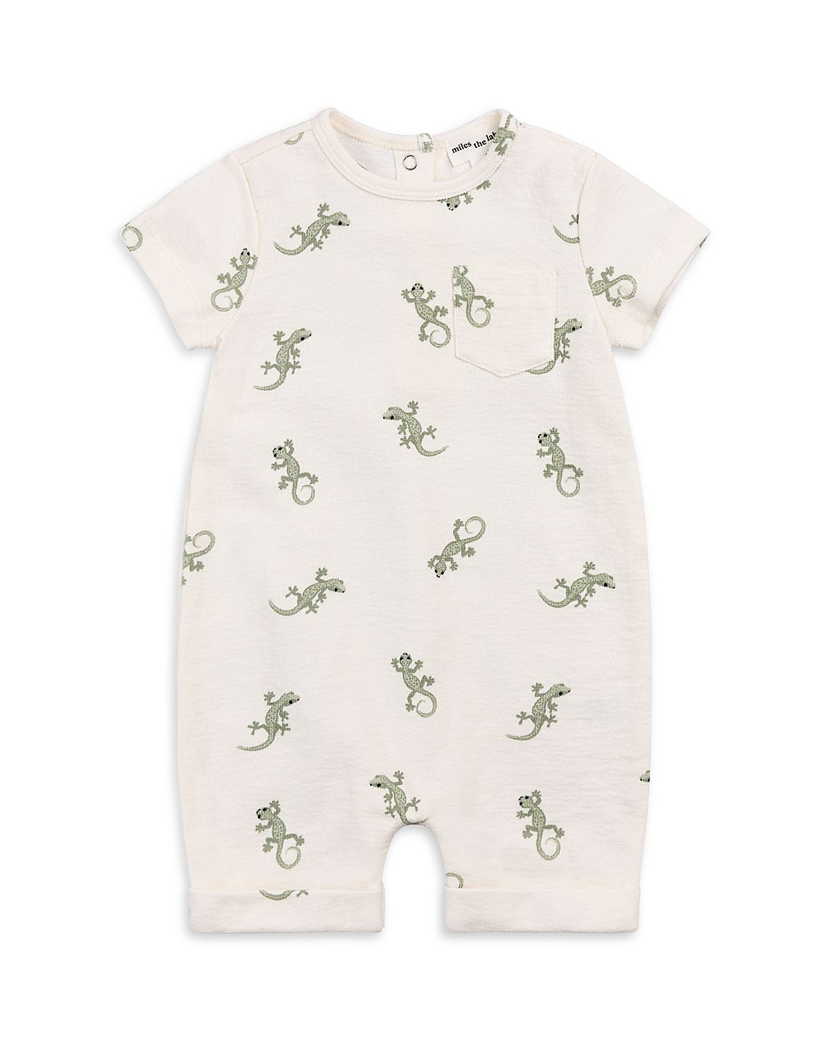 Miles The Label Boys' Gecko Print Romper - Baby