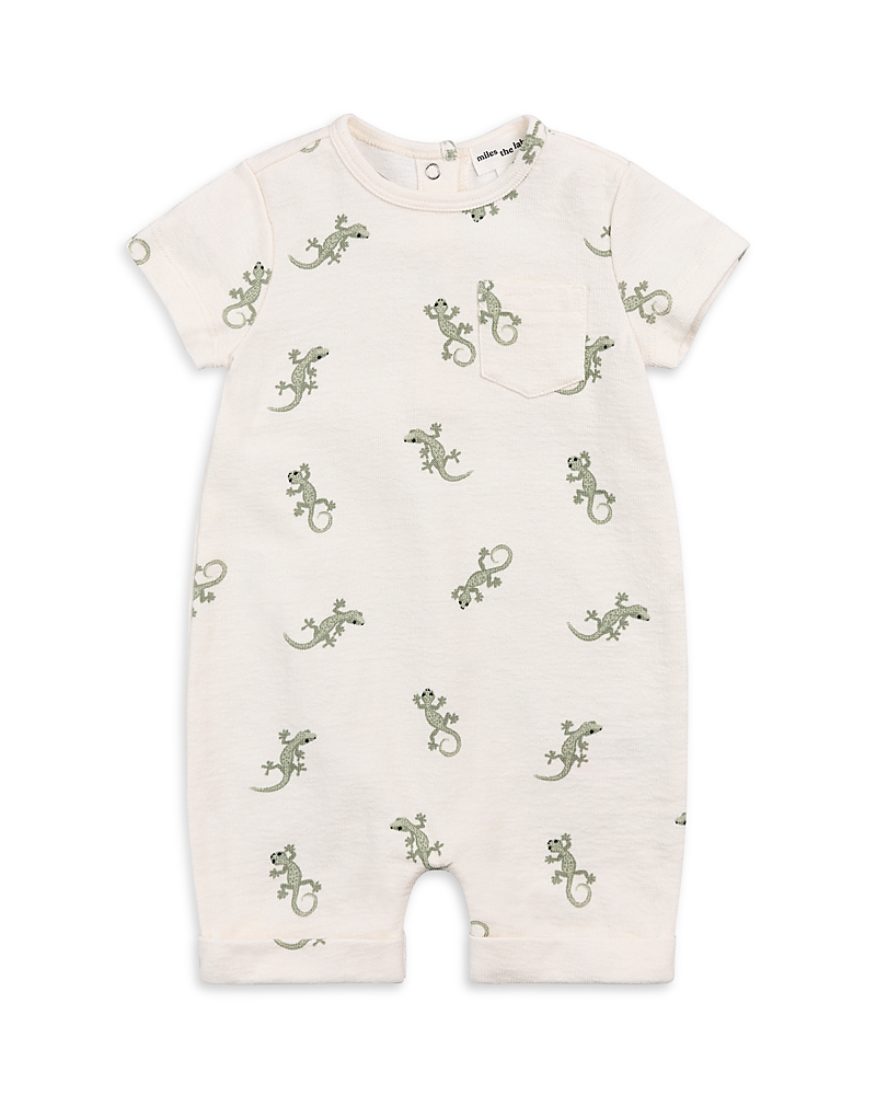 Miles The Label Boys' Gecko Print Romper - Baby