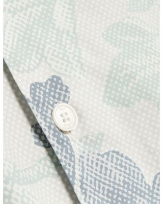 Cesiro Short Sleeve Botanical Floral Print Shirt