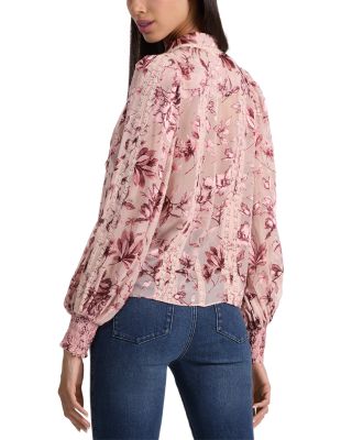 Arlette Lace Trim Blouse