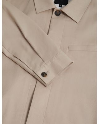 Rubinoj Cotton Tencel Smart Harrington Jacket
