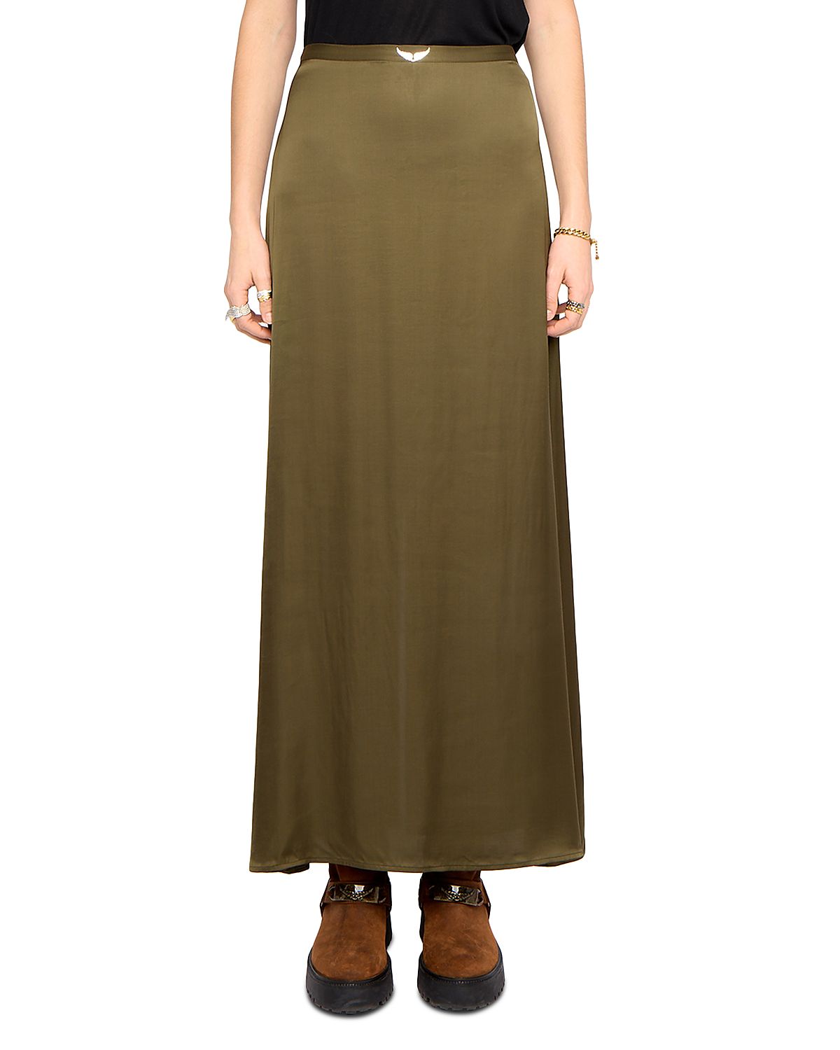 Zadig & Voltaire Jimeno Satin Skirt