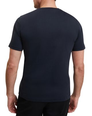 Floraen Short Sleeve Chest Graphic Tee