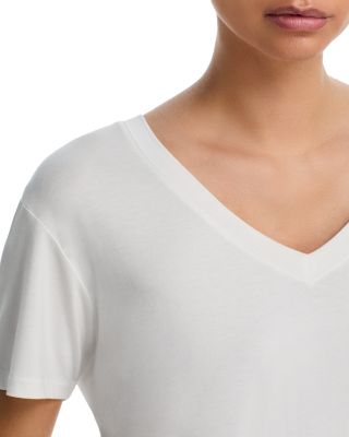 Georgia Jersey V Neck Tee