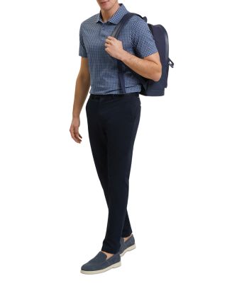 Zumurud Short Sleeve Painted Geo Polo