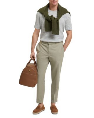 Kelepa Short Sleeve Relaxed Fit Textured Knit Tee