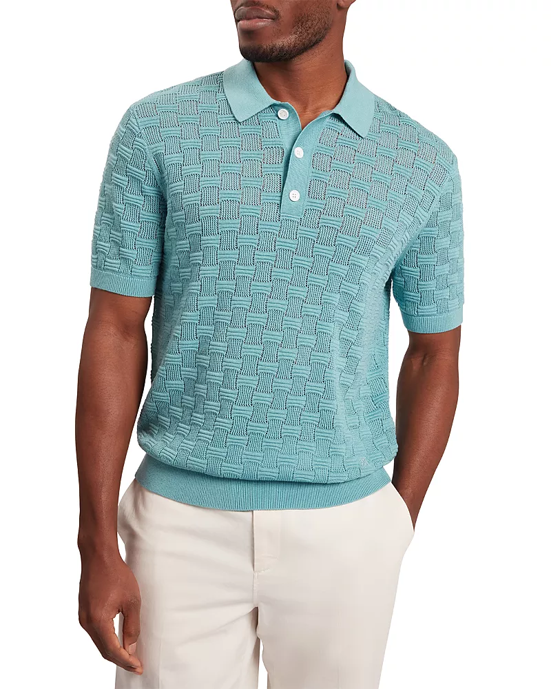 Ted Baker Watters Textured Polo Shirt