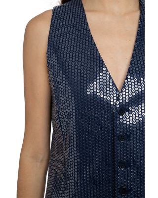 Emaux Sequin Waistcoat