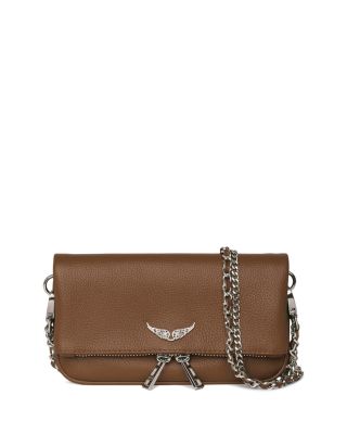 Rock Nano Grained Leather Crossbody