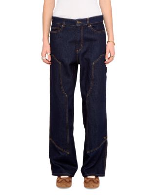 Perya Mid Rise Straight Leg Jeans in Brut