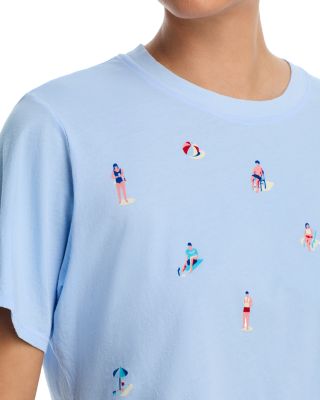 Haley Beachgoers Boxy Crop Tee - Exclusive