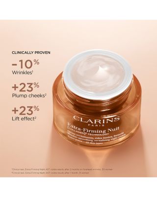 Extra Firming Night Cream Refillable Moisturizer with Collagen Polypeptide & Niacinamide for All Skin Types 1.7 oz.