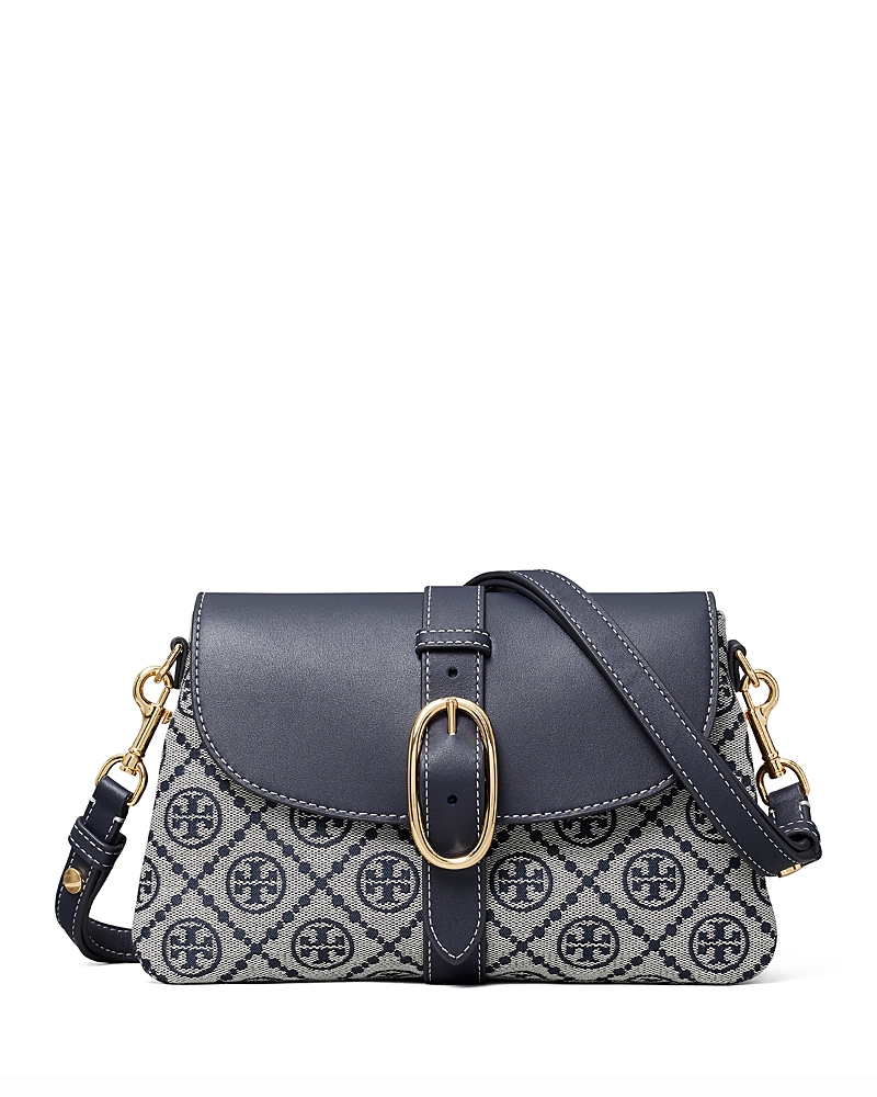 Tory Burch Double T Monogram Small Shoulder Bag