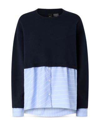 Lava Mixed Media Sweater